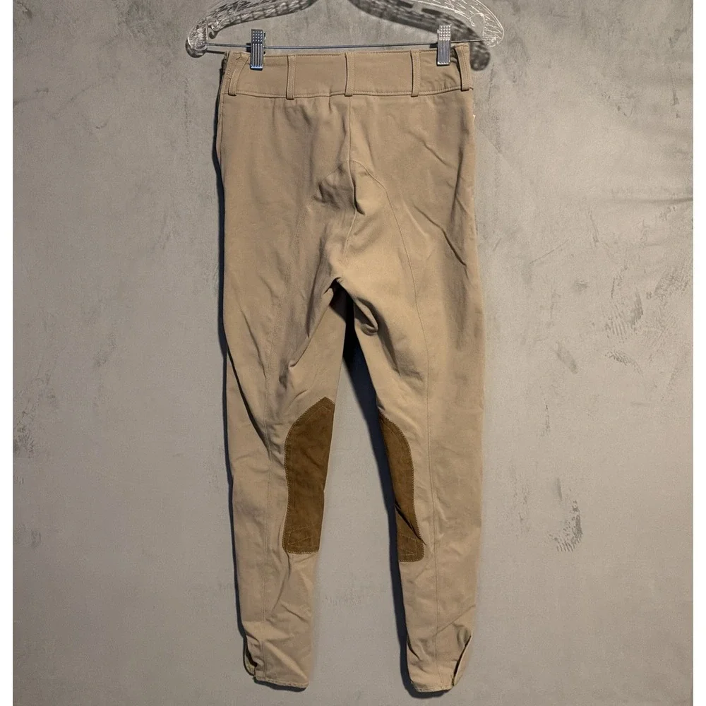 The Tailored Sportsman Trophy Hunter Breeches Women's 28 Long Tan Knee Patch - Picture 2 of 8